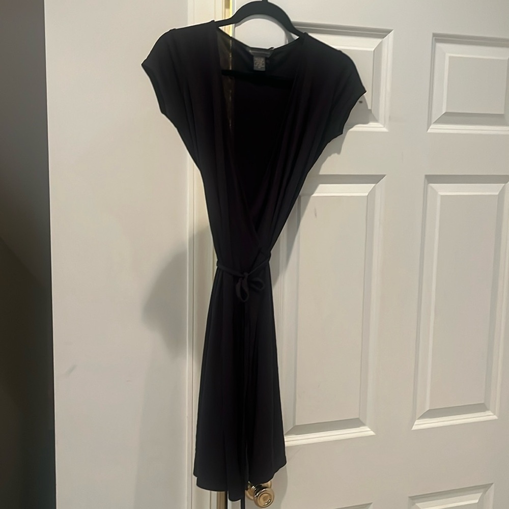 Banana Republic Black wrap dress XS
